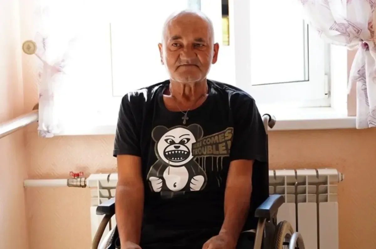 Markus Weber — vorher, im Rollstuhl